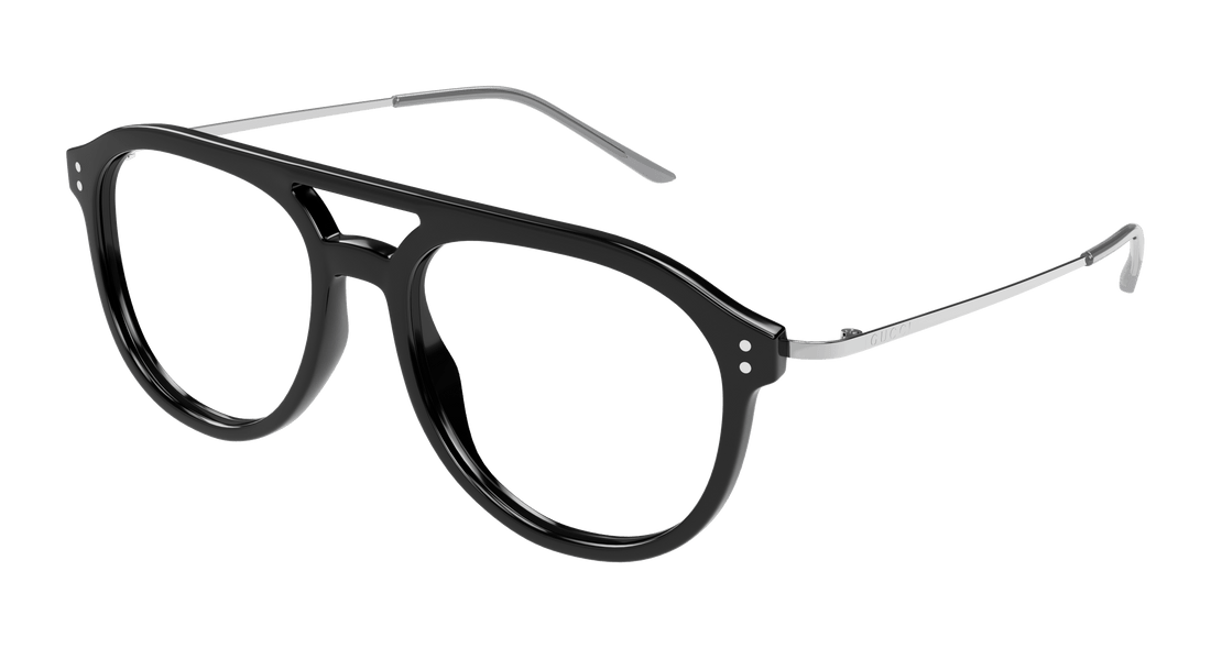 Brillen gucci gg1708o 001 negro pilot/navigator masculino größe 53mm - Hauptansicht