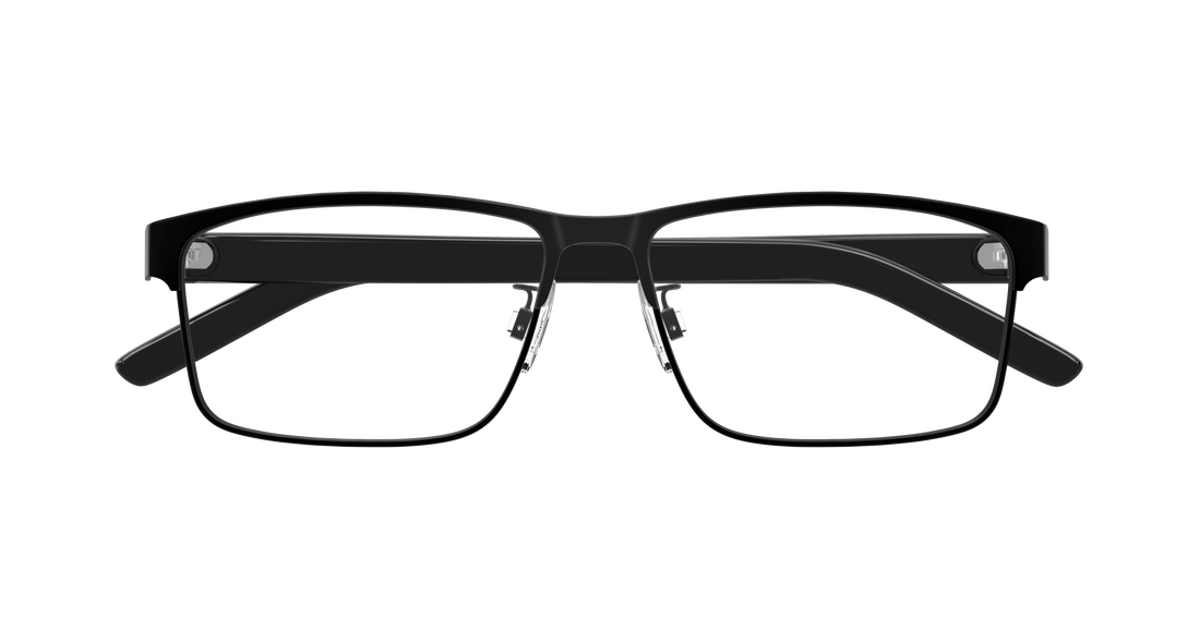 Gafas graduadas puma pu0504oa 001 negro rectangular / squared unisex talla 57mm - Vista de detalle