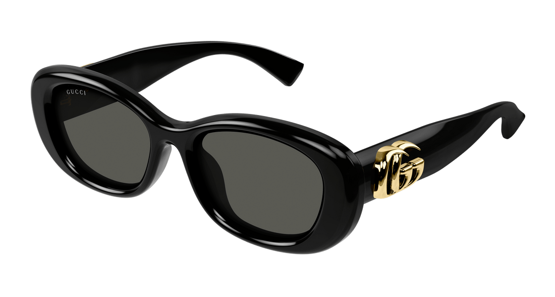 Occhiali da sole gucci gg1829sk 001 negro round femenino taglia 53mm - Vista principale