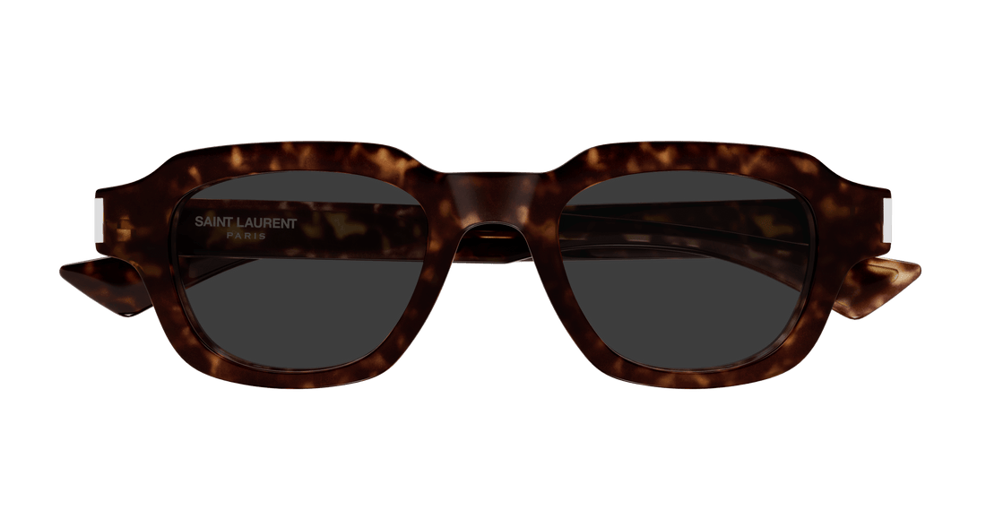 Okulary przeciwsłoneczne saint laurent sl 791 002 havana square unisex rozmiar 48mm - Widok szczegółowy