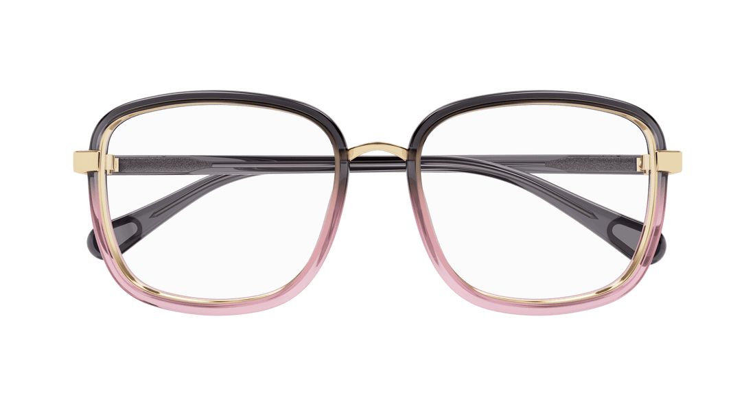 Occhiali da vista chloé cc0025o 004 gris square infantil taglia 49mm - Vista dettagliata