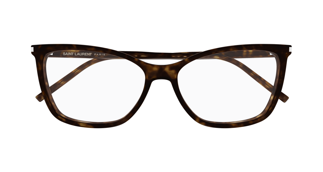 Brillen saint laurent sl 834 002 havana cat eye femenino größe 53mm - Detailansicht