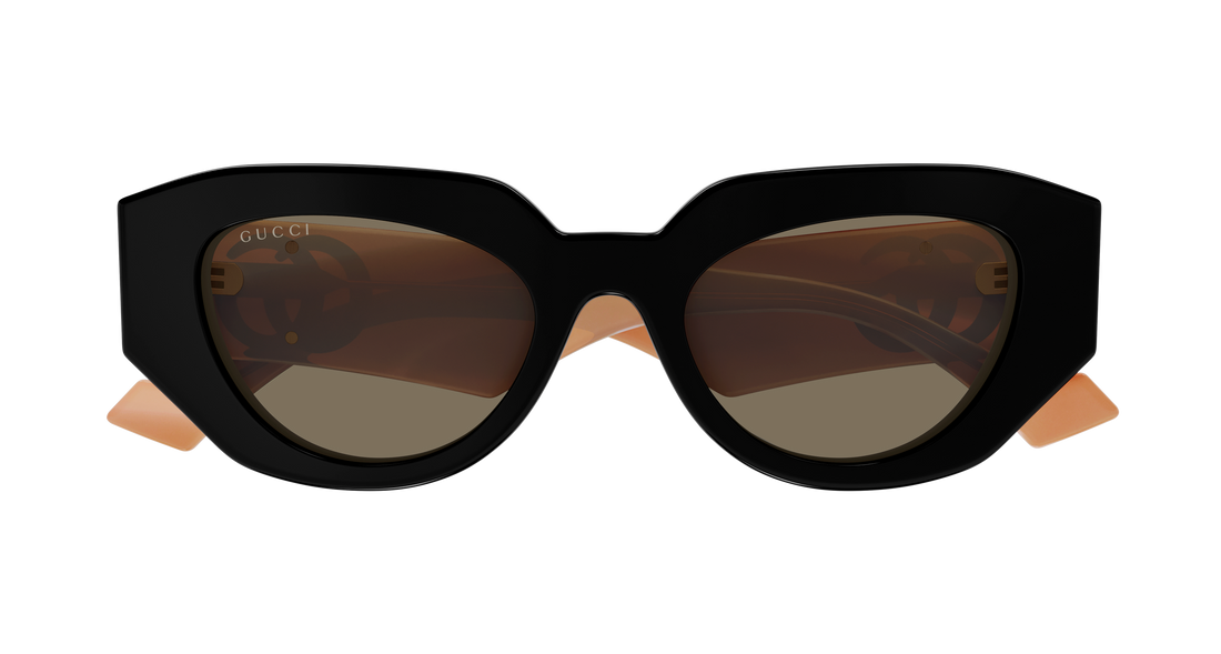 Sunglasses gucci gg1421s 008 negro geometric femenino size 51mm - Detailed view