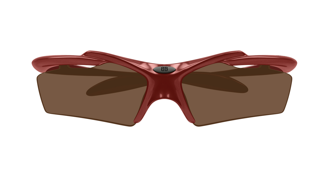 Sunglasses balenciaga bb0420s 003 rojo geometric unisex size 74mm - Detailed view