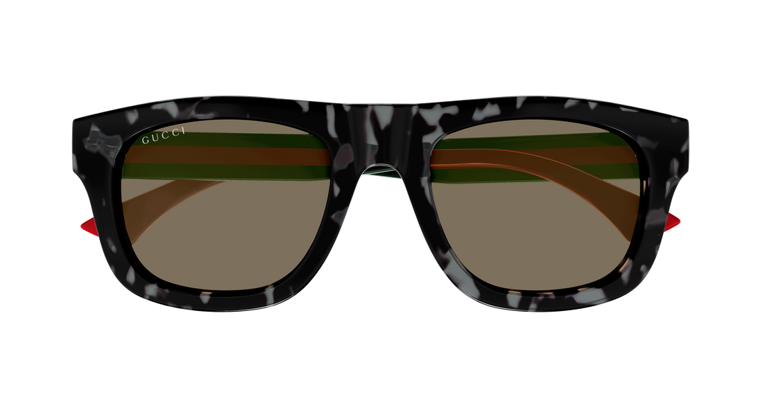 Sunglasses gucci gg1991s 002 havana rectangular / squared masculino size 52mm - Detailed view