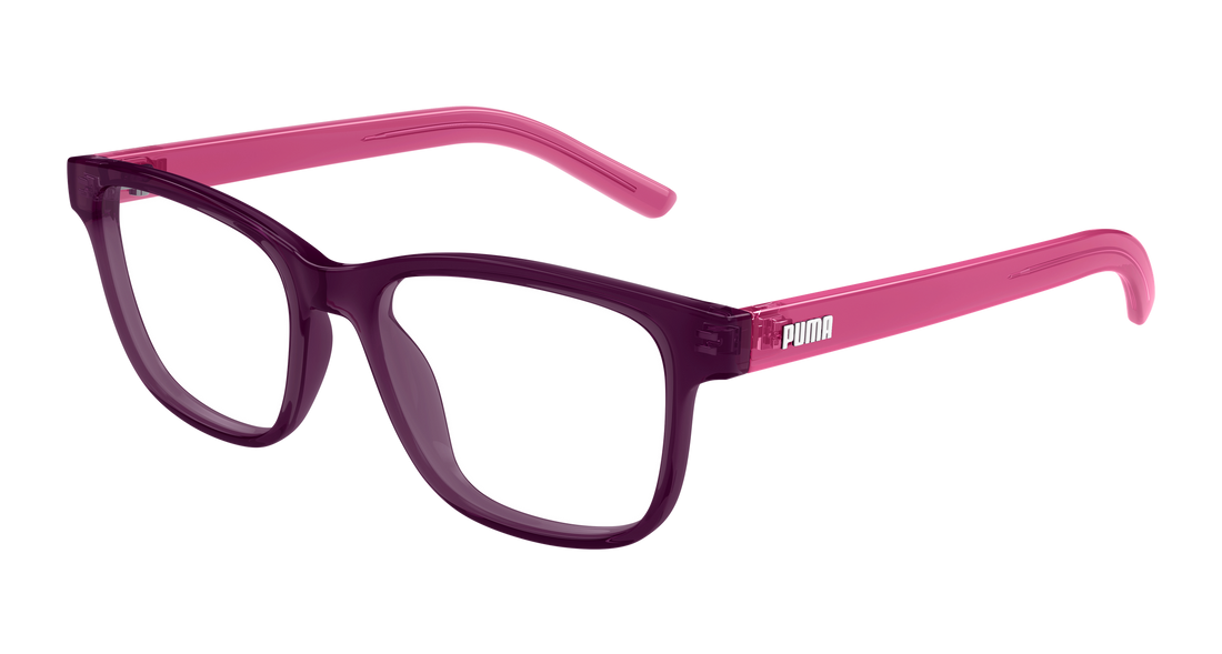Occhiali da vista puma pj0085o 009 burdeos rectangular / squared infantil taglia 50mm - Vista principale