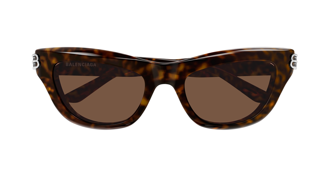 Sunglasses balenciaga bb0430s 002 havana cat eye femenino size 54mm - Detailed view