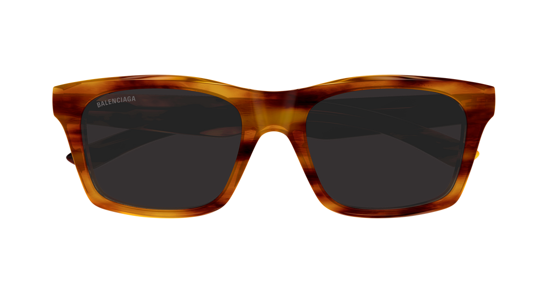 Sunglasses balenciaga bb0423s 003 marron rectangular / squared masculino size 56mm - Detailed view