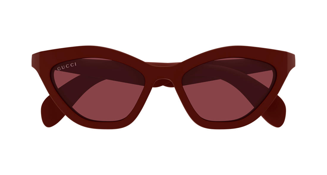 Gafas de sol gucci gg1931s 004 burdeos cat eye femenino talla 52mm - Vista de detalle