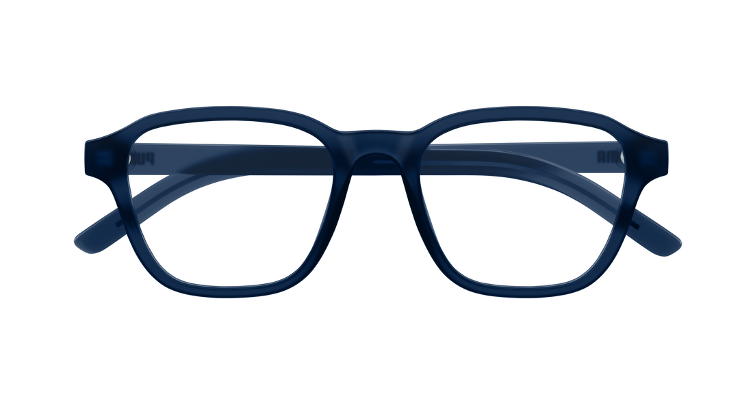 Brillen puma pu0518o 003 azul rectangular / squared masculino maat 51mm - Detailaanzicht
