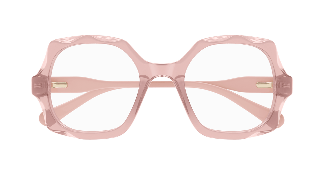 Occhiali da vista chloé cc0026o 002 rojo square infantil taglia 45mm - Vista dettagliata