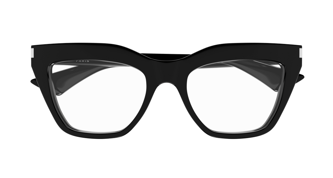 Brillen saint laurent sl 760 001 negro cat eye femenino größe 54mm - Detailansicht