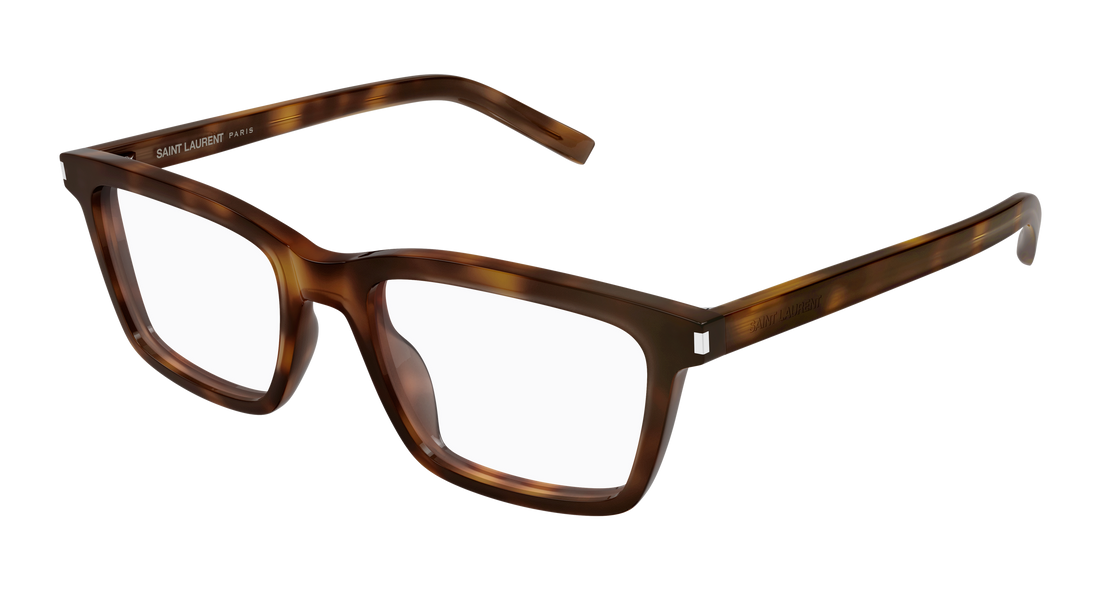 Brillen saint laurent sl 842 003 havana rectangular / squared unisex größe 54mm - Hauptansicht
