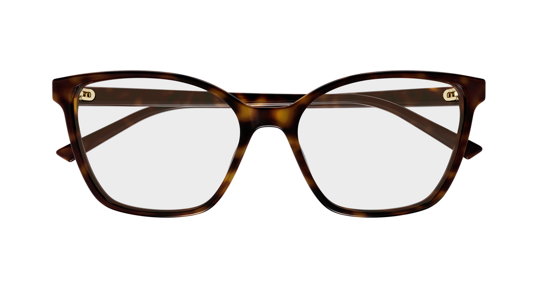 Occhiali da vista gucci gg1995o 006 havana cat eye femenino taglia 56mm - Vista dettagliata