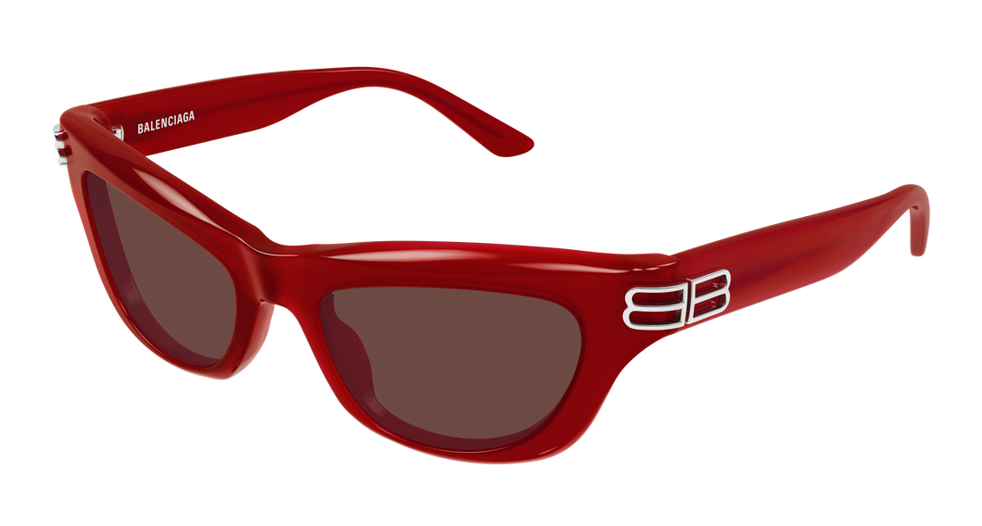 Sunglasses balenciaga bb0430s 003 rojo cat eye femenino size 54mm - Main view