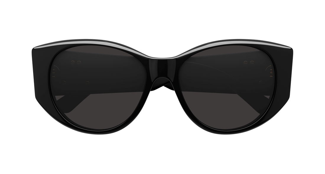 Sunglasses balenciaga bb0455s 001 negro geometric femenino size 55mm - Detailed view