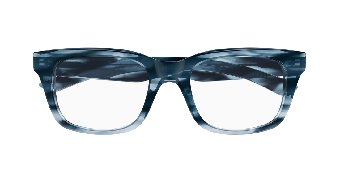 Lunettes de vue balenciaga bb0429o 004 havana rectangular / squared masculino taille 54mm - Vue détaillée