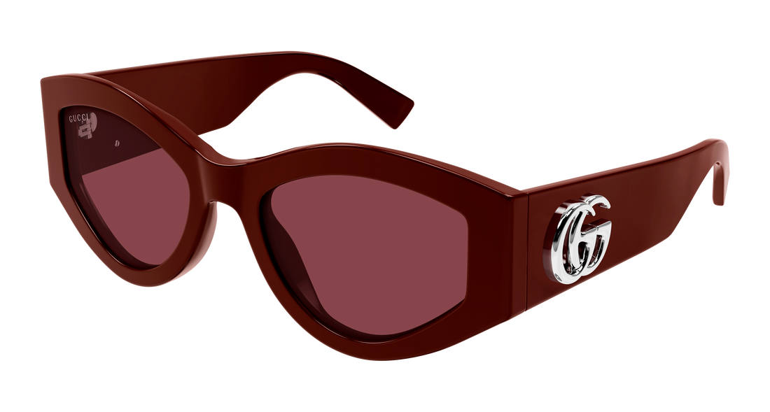 Sunglasses gucci gg1951s 003 burdeos geometric femenino size 53mm - Main view