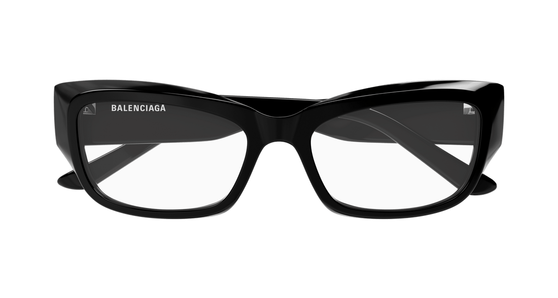 Occhiali da vista balenciaga bb0399o 001 negro square femenino taglia 55mm - Vista dettagliata