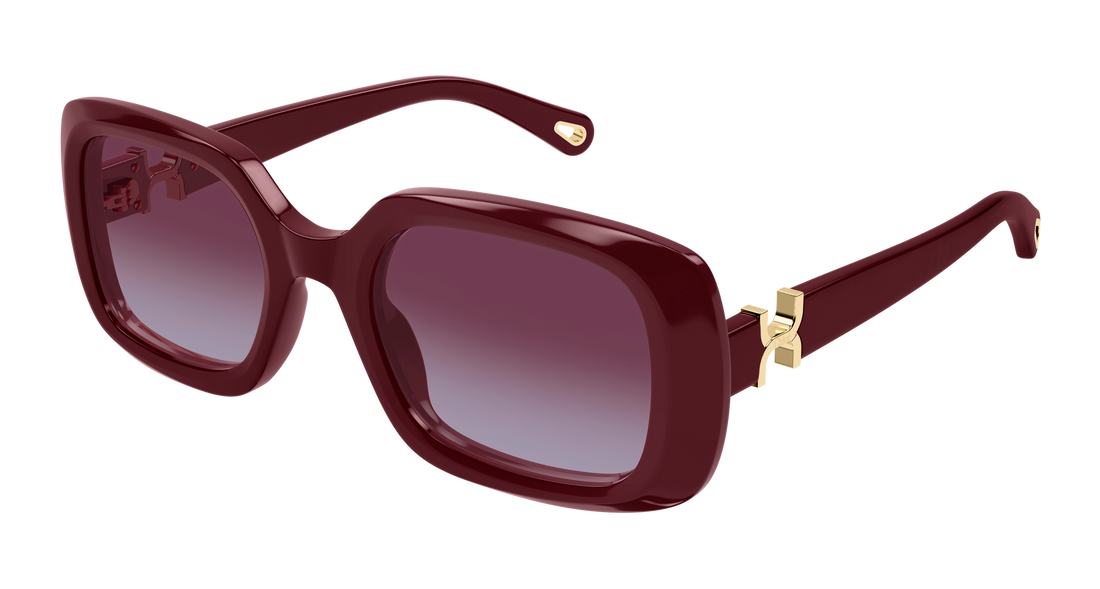 Gafas de sol chloé ch0333s 004 rojo rectangular / squared femenino talla 53mm - Vista principal