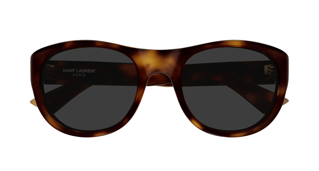 Sonnenbrillen saint laurent sl 798 maxime 003 havana round unisex größe 54mm - Detailansicht