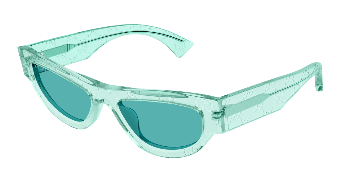 Gafas de sol gucci gg1834s 012 verde cat eye femenino talla 53mm - Vista principal