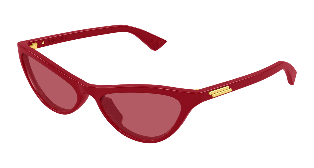 Óculos de sol bottega veneta bv1414s 005 rojo cat eye femenino tamanho 56mm - Vista principal