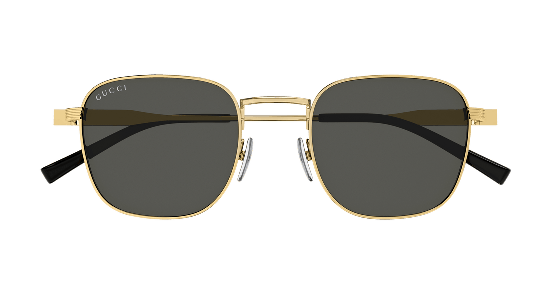 Occhiali da sole gucci gg1876s 001 dorado round masculino taglia 50mm - Vista dettagliata
