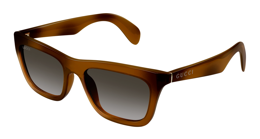 Gafas de sol gucci gg1933s 002 havana rectangular / squared masculino talla 53mm - Vista principal