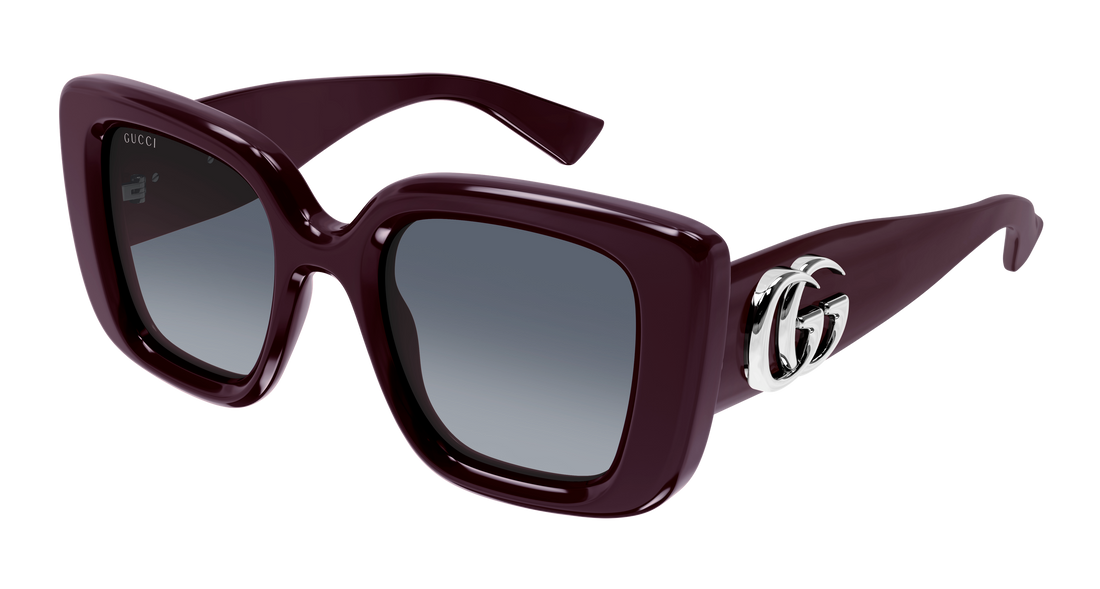 Sunglasses gucci gg1975s 004 violeta butterfly femenino size 50mm - Main view