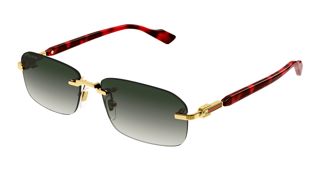 Sonnenbrillen gucci gg1221s 006 dorado square masculino größe 56mm - Hauptansicht
