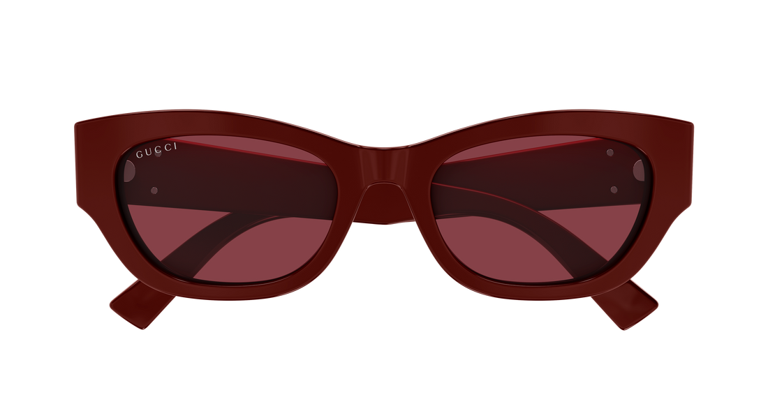 Sunglasses gucci gg1954sa 003 burdeos cat eye femenino size 53mm - Detailed view