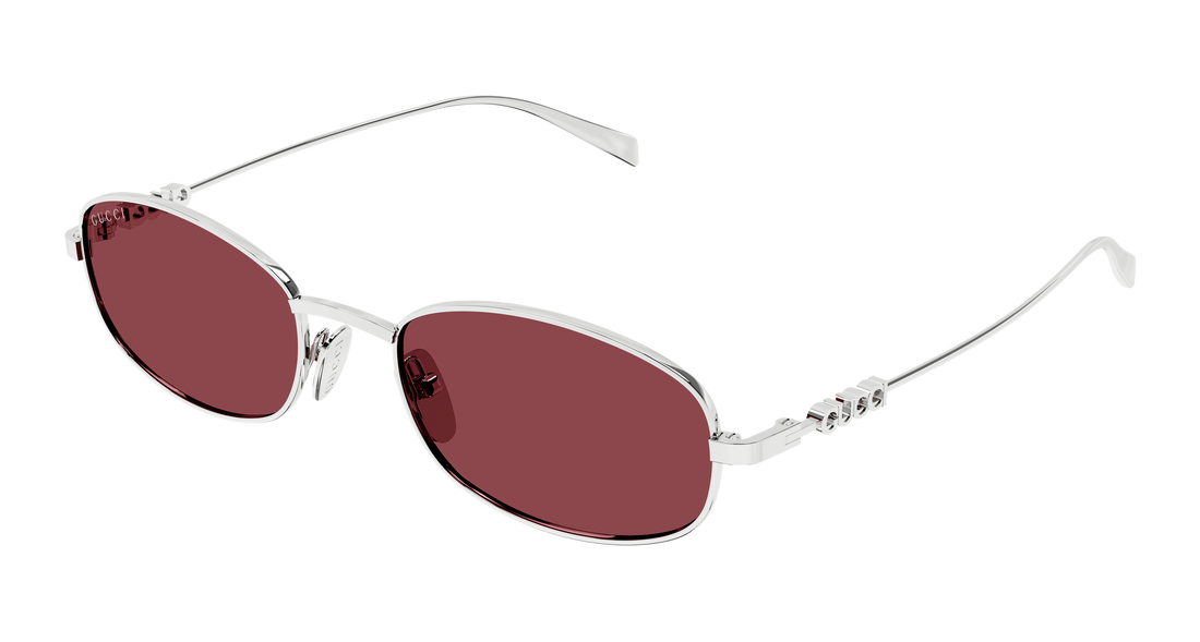 Gafas de sol gucci gg1940s 003 plateado round/oval/panthos masculino talla 54mm - Vista principal