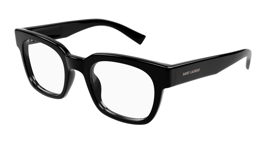 Okulary korekcyjne saint laurent sl 805 001 negro round unisex rozmiar 51mm - Widok główny