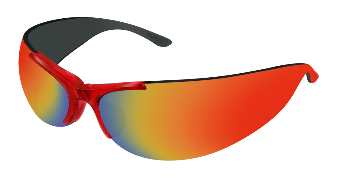 Sunglasses balenciaga bb0454s 004 rojo geometric unisex size 99mm - Main view