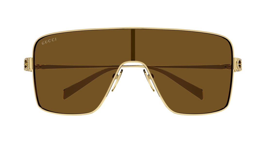 Gafas de sol gucci gg1936s 003 dorado mask femenino talla 99mm - Vista de detalle