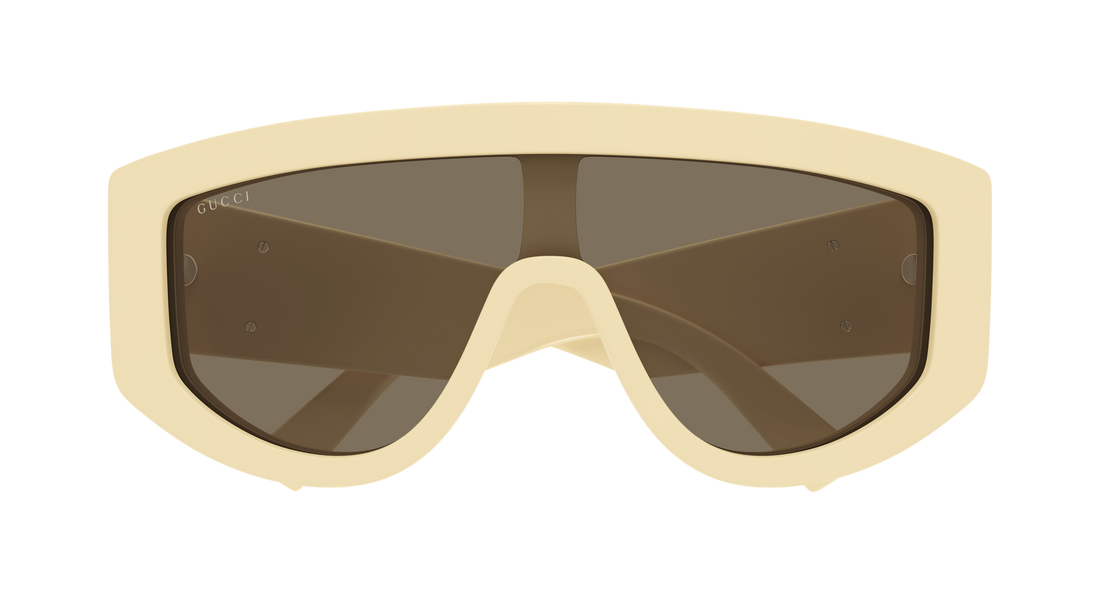 Sunglasses gucci gg1950s 004 beige mask femenino size 99mm - Detailed view