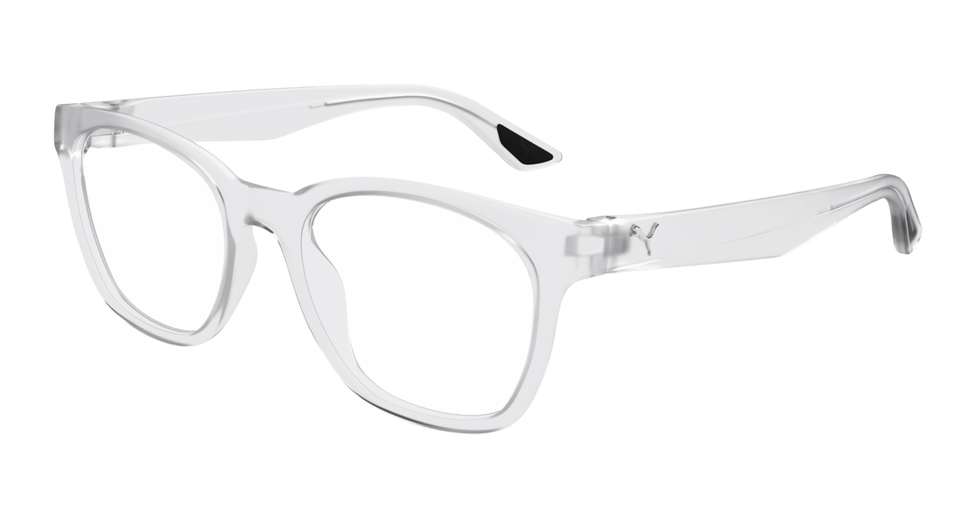 Occhiali da vista puma pu0486o 005 transparente square masculino taglia 53mm - Vista principale