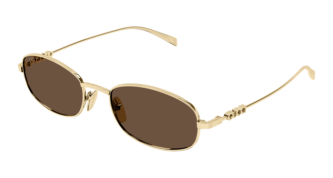 Óculos de sol gucci gg1940s 002 dorado round/oval/panthos masculino tamanho 54mm - Vista principal