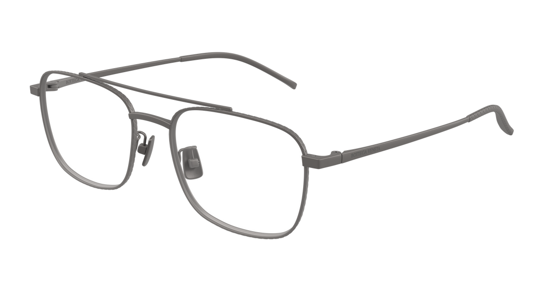 Prescription glasses bottega veneta bv1425oa 003 plateado rectangular / squared unisex size 55mm - Main view