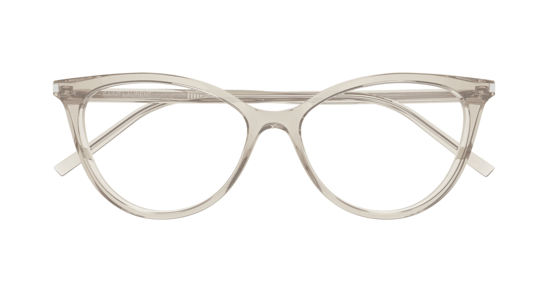 Brillen saint laurent sl 261 009 amarillo cat eye femenino größe 53mm - Detailansicht