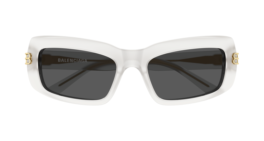 Sunglasses balenciaga bb0432s 003 blanco rectangular / squared femenino size 57mm - Detailed view