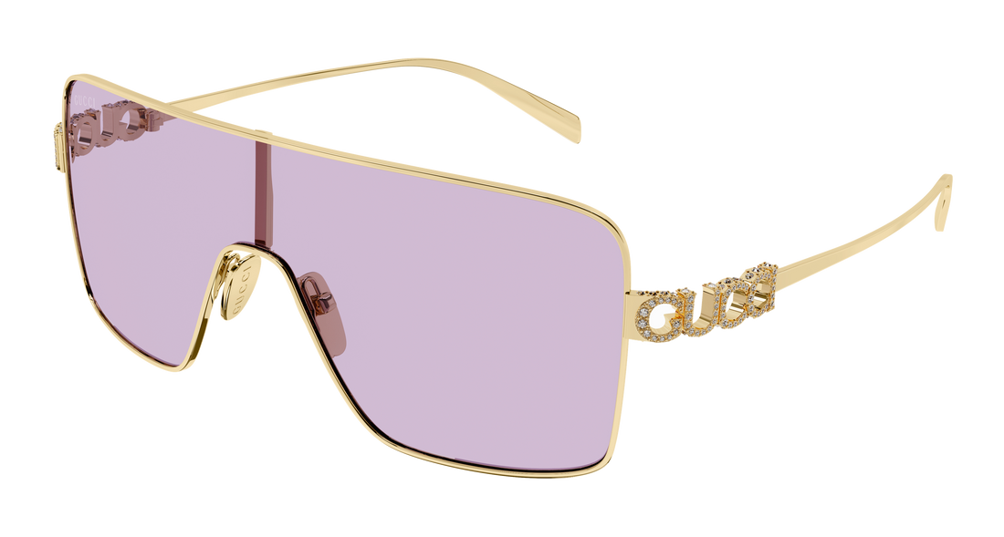 Gafas de sol gucci gg1936s 005 dorado mask femenino talla 99mm - Vista principal