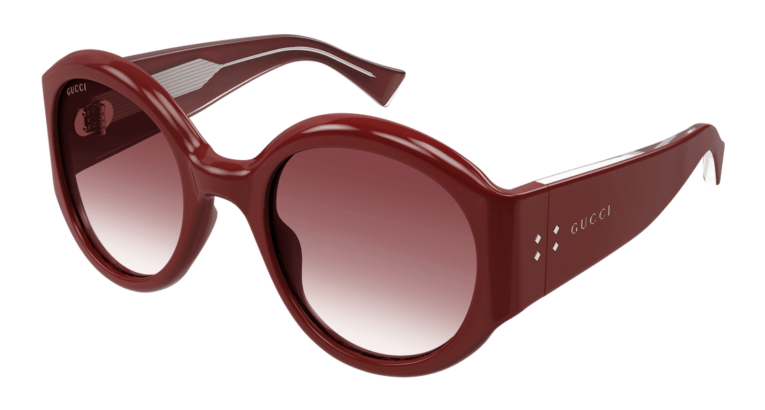 Sunglasses gucci gg2014s 003 burdeos round/oval/panthos femenino size 55mm - Main view