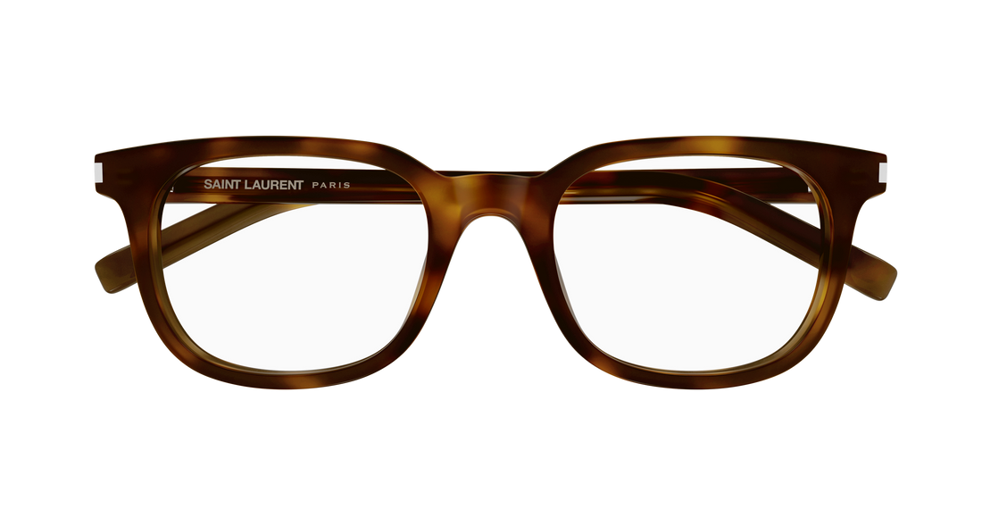 Brillen saint laurent sl 840 003 havana round/oval/panthos unisex größe 51mm - Detailansicht