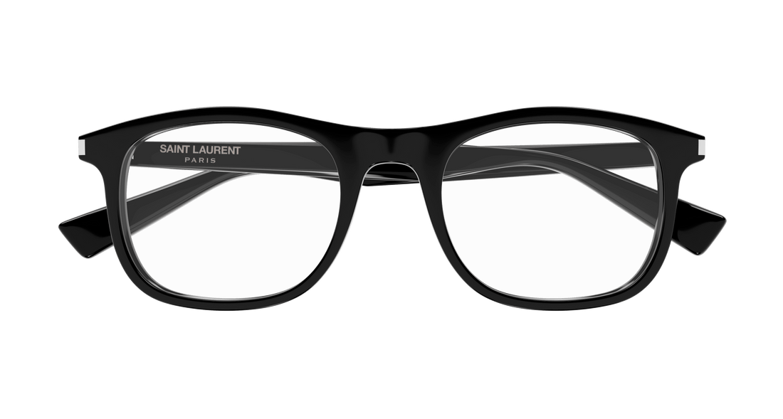 Brillen saint laurent sl 811 001 negro square unisex größe 52mm - Detailansicht