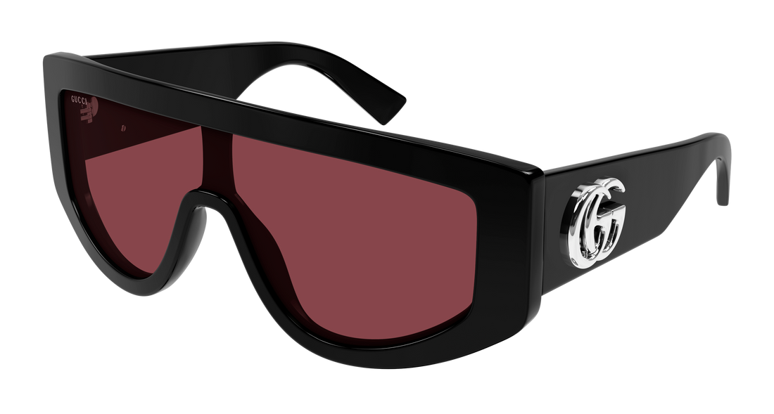 Sunglasses gucci gg1950s 002 negro mask femenino size 99mm - Main view