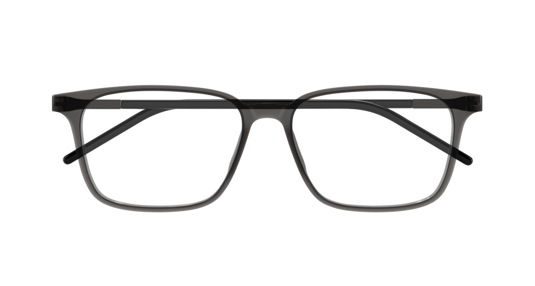 Gafas graduadas puma pu0514o 003 gris rectangular / squared masculino talla 55mm - Vista de detalle