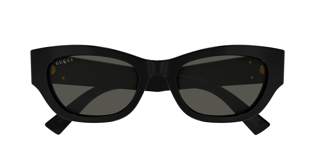 Óculos de sol gucci gg1954sa 001 negro cat eye femenino tamanho 53mm - Vista de detalhe