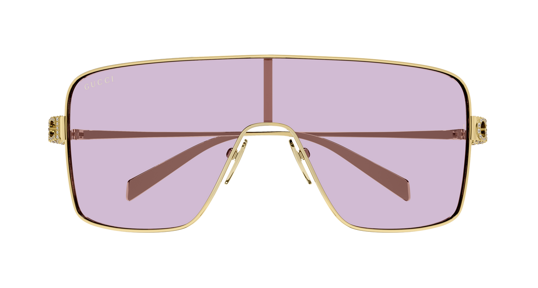 Gafas de sol gucci gg1936s 005 dorado mask femenino talla 99mm - Vista de detalle